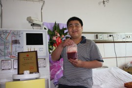 （035）陈柯谷 – 宁海小伙捐10克干细胞12岁少女将获新生 – 2009年05月26日