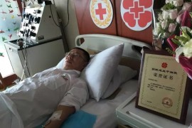 王泽君：定个“献血199次”的小目标