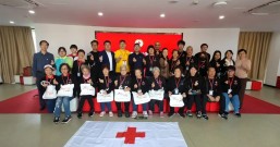 澳门红十字会志愿者交流团来浙考察交流