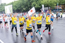 为爱奔跑 4342.915 公里，一群“小黄人”跑进了杭州马拉松
