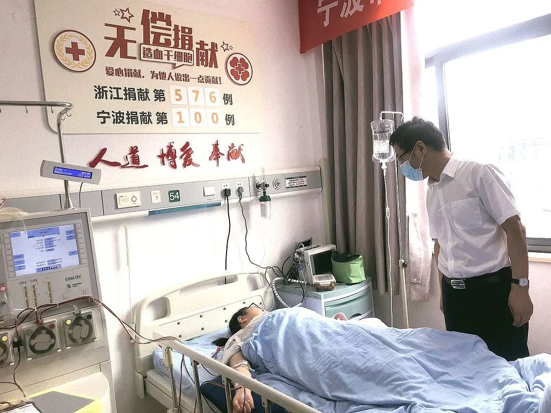 宁波第100例造血干细胞捐献者韦丽青
